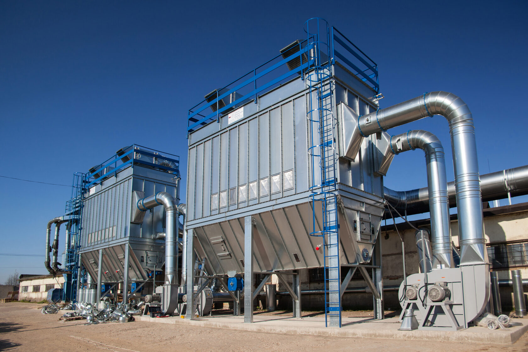 Монтаж систем промышленной аспирации