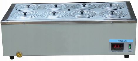 Водяная баня ВБЭ 2,3х1,3х0,65/1 - 1,5 1,5 кВт до 80 С' 230х130х65 мм нержавеющая сталь