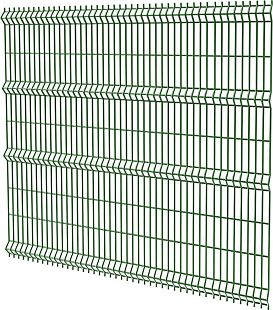 Ограждение панельное 200х50х3 мм, 1,53х2,5 м, 3d оцинкованное