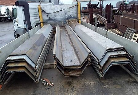 Шпунт Ларсена VL 605A, L=12м, марка стали С255