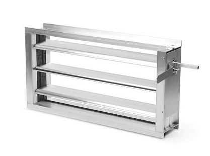 Клапан воздушный утепленный KVU 1000х1200 мм, ТЭН