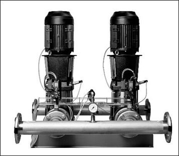 Установка пожаротушения HC-FS-V 2/1 BM 32-3-2A G1-B-100-16 на базе насосов BM, 5-280 м3/ч, до 155 м ISTRATEX