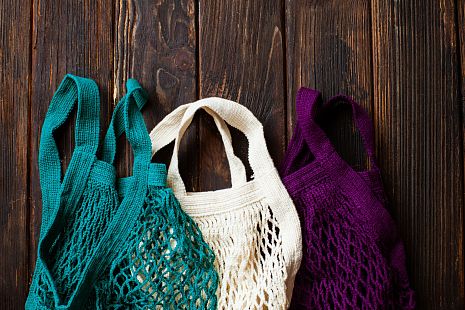 Набор сумок №2 2 сумки + 1 косметичка цвета в ассортименте