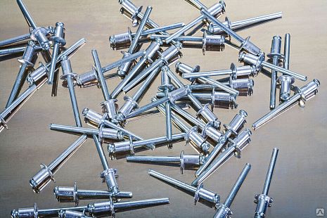 Заклепка вытяжная комбинированная нержавеющая сталь а2-а2 4,0х12