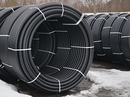Труба для водоснабжения полиэтиленовая 100 D40 (4,5) SDR 9 питьевая (Т-П) бухта 200 м