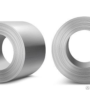 Лента стальная нержавеющая 0,7х20 мм AISI201