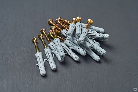 Дюбель распорный для полнотелых материалов MUD 8Х38, 150 шт