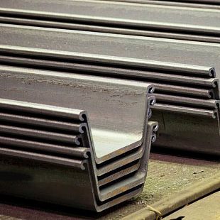 Шпунт Ларсена GU 22N, L=12м, марка стали С255