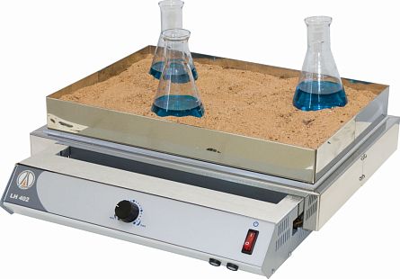 Песчаная баня 3,0х2,0х0,6/4 до 400 С' 300х200х60 мм нержавеющая сталь