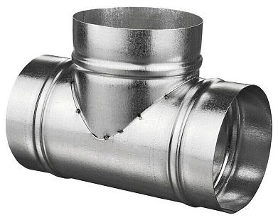 Тройник для воздуховода, D 250 / 125 мм